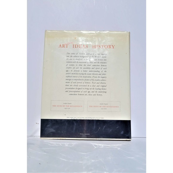 The Myth Of The‎ Renaissance by Andre Chastel, Art History 1969 Hardcover Book - Picture 6 of 11